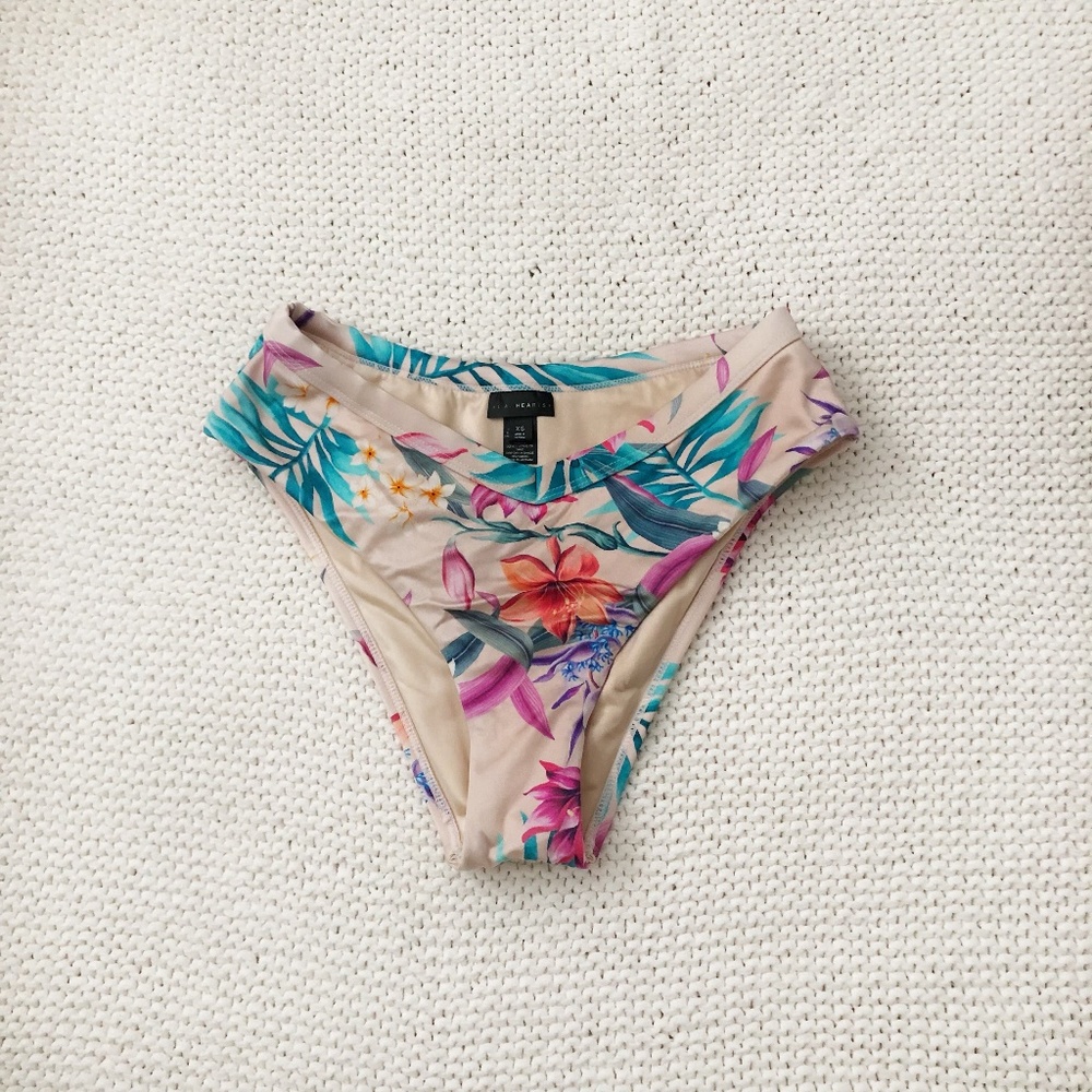 Floral High Waisted Pacsun Bikini Bottoms
